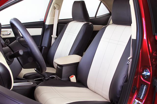 2016 Toyota Corolla Seat Cover Protection From Caltrend - CalTrend