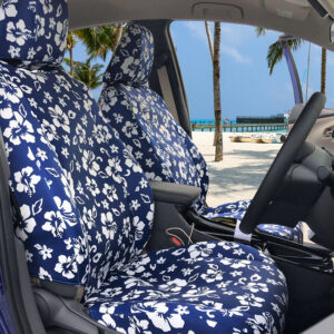 Hawaiian Hibiscus print Seat Covers