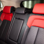 Car seat covers securely fitted with non-slip accessories for stability