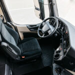 Heavy duty seat covers for trucks installed in a rugged off-road vehicle