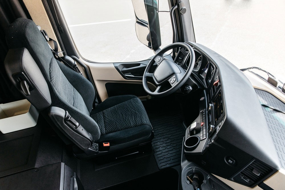 Heavy duty seat covers for trucks installed in a rugged off-road vehicle